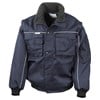 Work-Guard zip sleeve heavy-duty pilot jacket Navy/ Navy