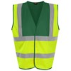 Waistcoat RX700HYPG2XL HV Yellow/ Paramedic Green