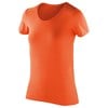 Softex® t-shirt super soft quick-dry fabric with HighTec stretch Tangerine