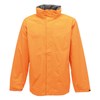 Ardmore waterproof shell jacket Sun Orange / Seal Grey