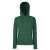 Classic 80/20 lady-fit hooded sweatshirt Bottle Green