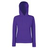 Classic 80/20 lady-fit hooded sweatshirt Purple
