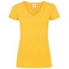 Lady-fit valueweight v-neck tee Sunflower