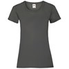 Lady-fit valueweight tee Light Graphite