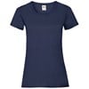 Lady-fit valueweight tee Navy