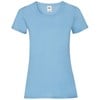 Lady-fit valueweight tee Sky Blue
