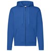 Classic 80/20 hooded sweatshirt jacket Royal Blue