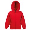 Classic 80/20 kids hooded sweatshirt jacket Red