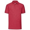 65/35 Polo SS402HRED2XL Heather Red