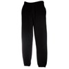 Premium 70/30 elasticated sweatpants Black