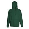 Lightweight hooded sweatshirt Bottle Green