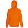 Lightweight hooded sweatshirt Orange