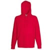 Lightweight hooded sweatshirt Red