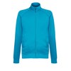 Lightweight sweatshirt jacket Azure Blue