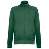 Lightweight sweatshirt jacket Bottle Green