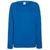 Lady-fit lightweight raglan sweatshirt Royal Blue