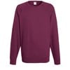 Lightweight raglan sweatshirt Burgundy
