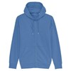 Unisex Connector essential zip-thru hoodie sweatshirt (STSU820) SX025 Bright Blue