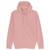 Unisex Connector essential zip-thru hoodie sweatshirt (STSU820)  Canyon Pink