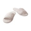 Classic terry slippers (open-toe) White