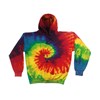 Rainbow tie-dye hoodie Rainbow