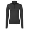 TriDri Women’s recycled long sleeve brushed back zip top TR121