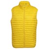 Tribe fineline padded gilet Bright Yellow