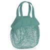 Organic cotton mini mesh grocery bag WM151 Sage Green