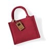 Jute mini gift bag WM412RDRD Red/  Red
