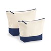 Westford Mill Dipped Base Canvas Accessory Bag WM544