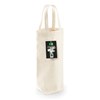 Fairtrade cotton bottle bag Natural