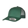 Retro trucker cap (6606)  Evergreen