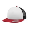 Foam trucker with white front (6005FW) YP076RDWB Red/ White/ Black