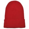 Recycled yarn ribbed knit beanie (1504RY) YP191 Red