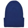Recycled yarn ribbed knit beanie (1504RY) YP191 Royal Blue