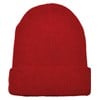 Recycled yarn waffle knit beanie (1505RY) YP192 Red