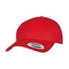 Premium curved visor snapback cap (6789M) YP240 Red