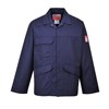 Portwest BizFlame Flame Resistant Anti-Static Pro Work Jacket -Navy