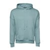 Unisex sponge fleece pullover DTM hoodie BE136 Heather Blue Lagoon