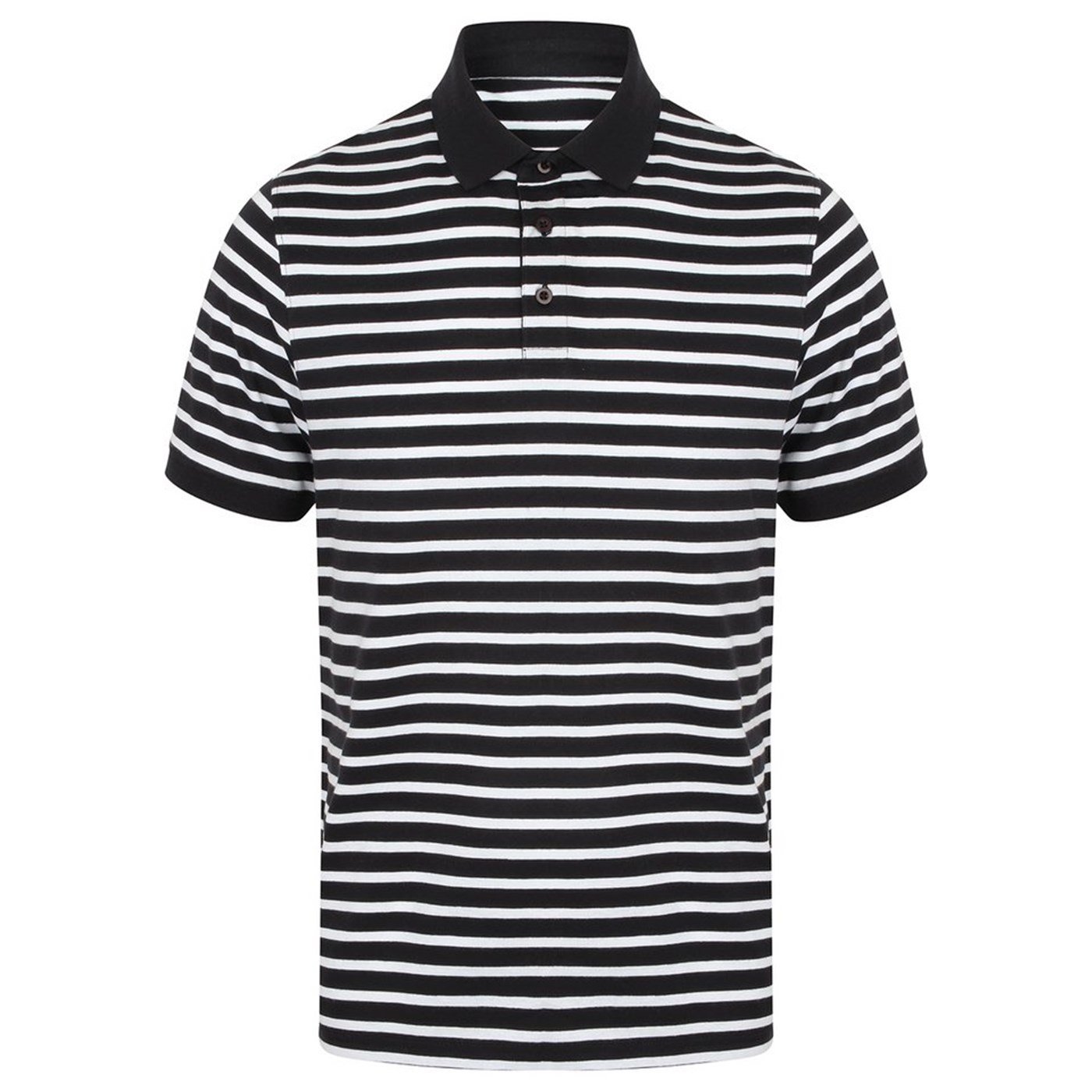 Front Row Striped Jersey polo shirt FR230