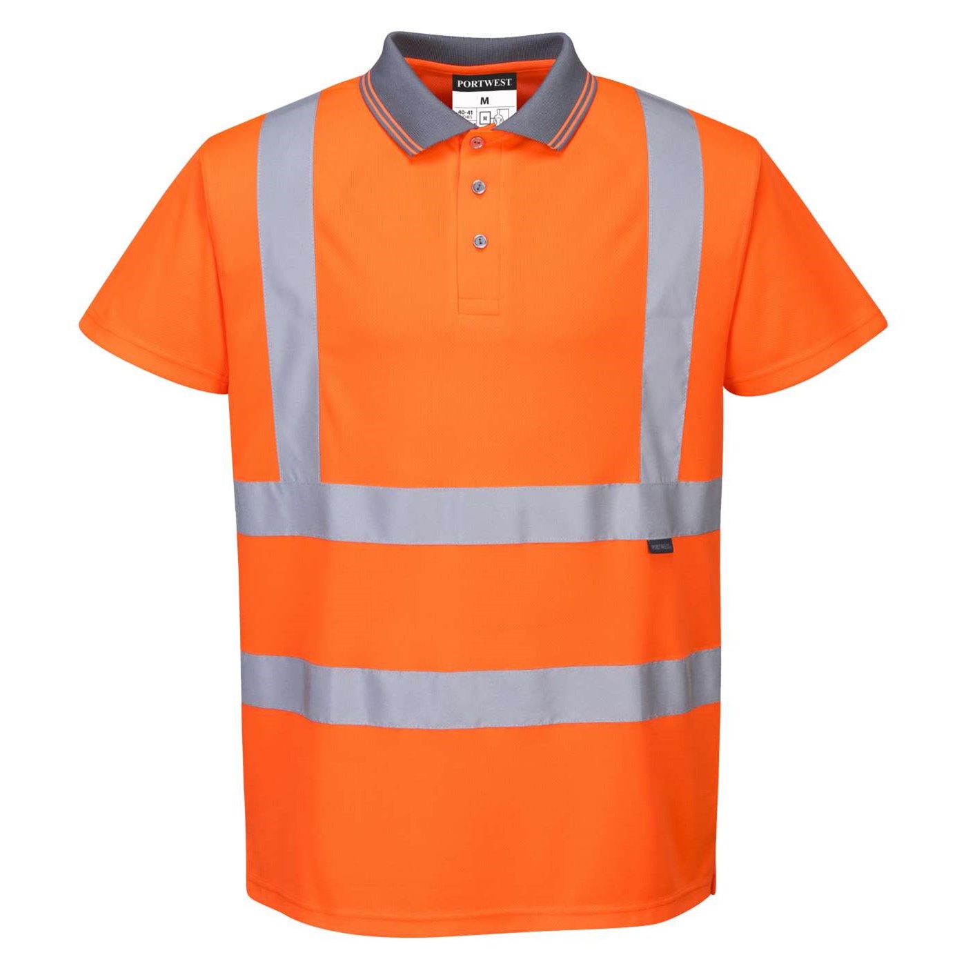Portwest High Visibility Rail Industry Polo Shirt RT22