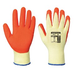 Portwest A109 Grip Glove (with retail bag) Orange