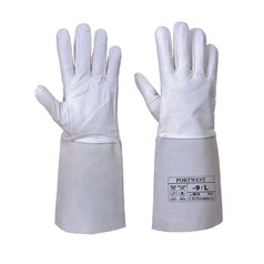 Portwest Goat Skin Palm Premium Tig Welding Gauntlet Glove