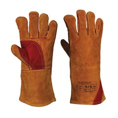 Portwest Fully Welted Reinforced Welding Gauntlet Glove