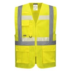 Portwest G456 - Glowtex Ezee Zip Executive Vest