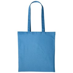 Nutshell Long Handle Cotton Shopper Bag