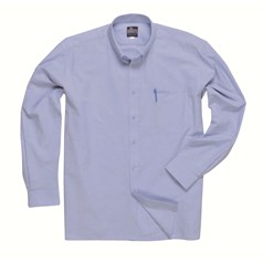 Portwest Cotton Rich Long Sleeve Oxford Shirt