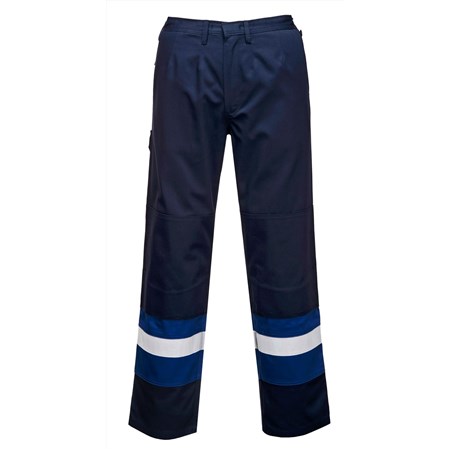 Portwest BizFlame Plus Flame Resistant High Vis Tape Trousers