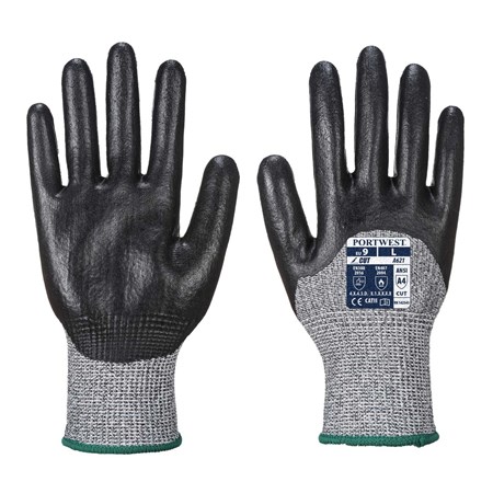 Portwest Cut 5 Cut Resistant 3/4 Nitrile Foam Dipped Glove