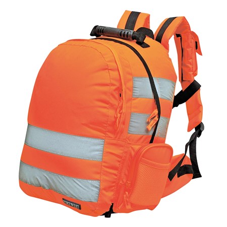 Portwest High Visibilty Rail Specification Quick Release Rucksack